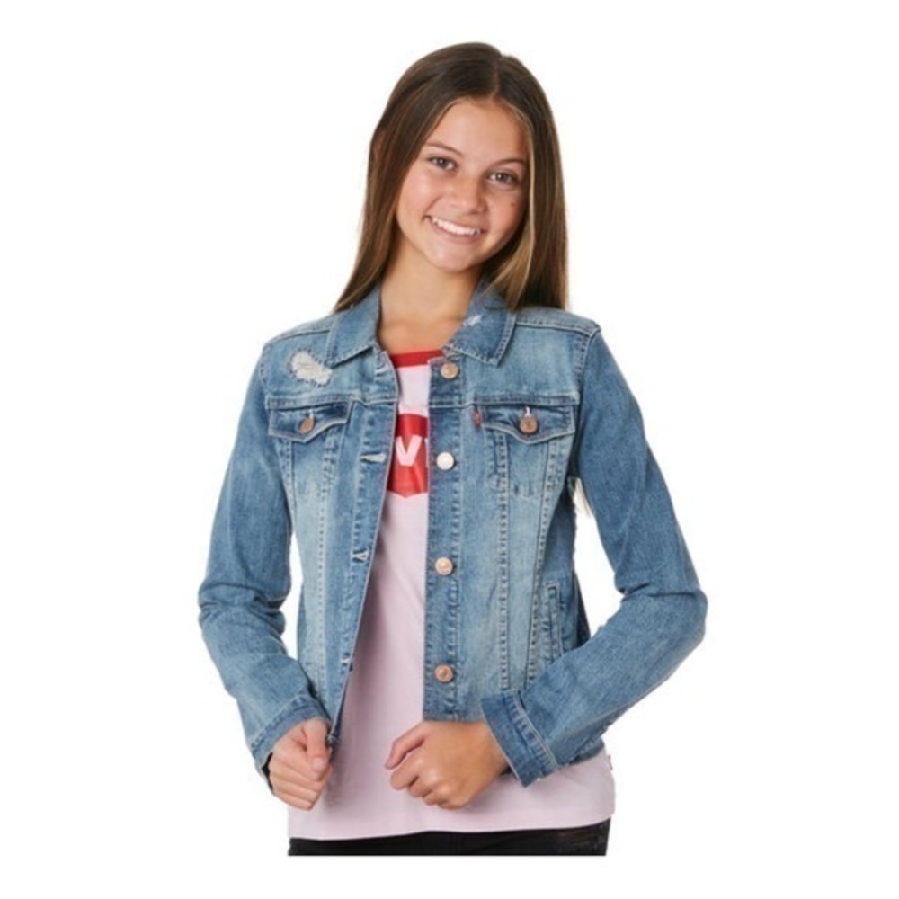 Girls Levi’s trucker jacket